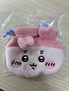 ちいかわ 古本屋（カニちゃん）おかお巾着