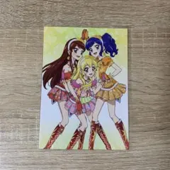 アイカツ　ソレイユ　soleil　ポストカード