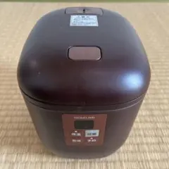 KOIZUMI ブラウン　ミニ炊飯器 角型　0.5〜1.5合　新生活などにのサムネイル