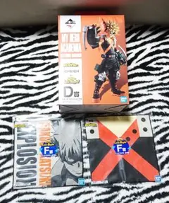 爆豪 一番くじ  Let's Begin！ ヒロアカ D賞 F賞 フィギュア