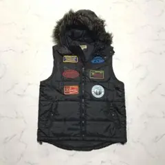 Y2K 00s puffer vest domestic archive