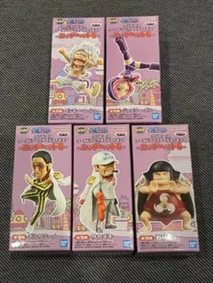 ワンピース ワールドコレクタブルフィギュア　エッグヘッド6 コンプ 5種セット