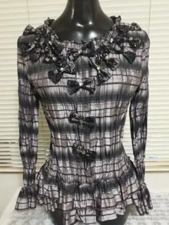 ノコオーノ　サンプル品　ジャケットブラウス サイズM