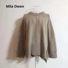 本日限定　早い者勝ち　Mila Owen　前後差丈　ワイドスリーブ　ニット