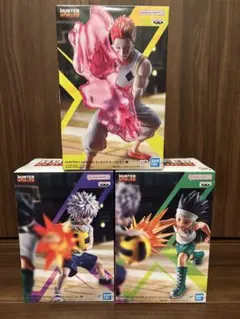 HUNTER×HUNTER G.I.編　ゴン キルア ヒソカ　３点セット