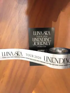 LUNA SEA　銀テープ1本・インフォメーションカード
