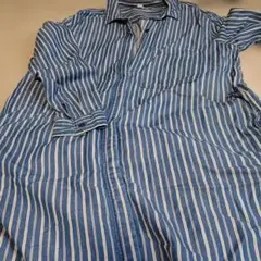 GAP ストライプ シャツワンピース