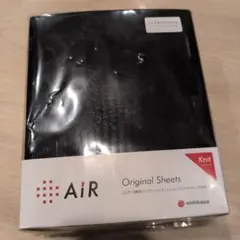 西川 AiR オリジナルラップシーツ シングル ブラック