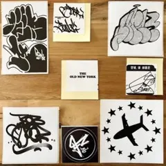 ① グラフィティー ステッカー 8枚セット graffiti グラフィティ