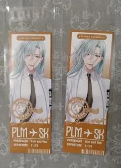 PLUSMATE ＜彼と過ごした特別フライト＞チケット風カード 榊木 庵