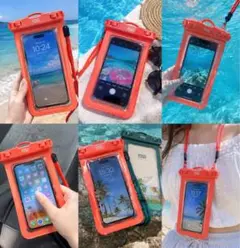 YOSH 防水スマホケース ピンク