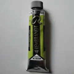 レンブラント油絵具 パーマネントイエローグリーン 40ml