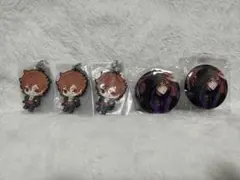 ツイステッドワンダーランド エース　缶バッジ ラバスト　セット