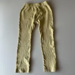 イエローレギンス ポケット付き　ズボン　パンツ