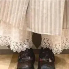 サマンサモスモス★sm2★オフ⋆総レースペチパンツ*オーバーレース