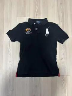 Polo by Ralph Lauren ブラックポロシャツ y2k