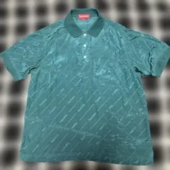 Supreme jacquard logo silk polo Sのサムネイル