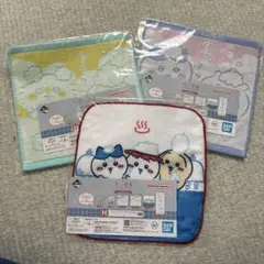 一番くじ ちいかわ 〜なんかほっこり ちいかわ湯〜 H賞 ファブリック タオル