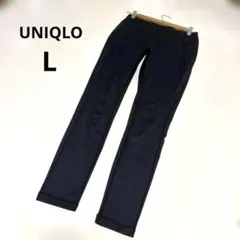 ★ UNIQLO エアリズム レギンス ユニクロ 黒 ストレッチ L UVカット