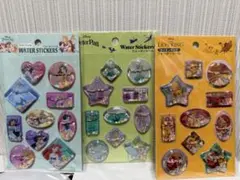 ディズニー ウォーターシール　プリンセス　シンバ　ピーターパン