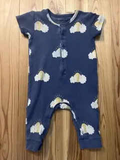 TINY COTTONS 12M ネイビー ロンパースのサムネイル