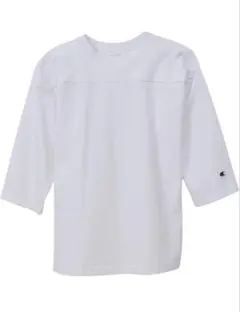 チャンピオン 七分袖Tシャツ フットボールT ヨーク切り替え メイドインUSA