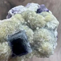 フローライト 水晶 マイカ 共生 鉱物 標本 原石 - メルカリ
