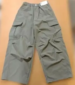 新品タグ付未使用[補正済]　GlRLS　ドライカーゴパンツ　オリーブ　L