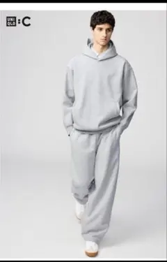 ユニクロ C スウェットワイドパンツ S