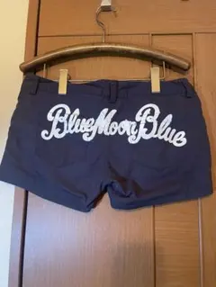 BlueMoonBlue ショートパンツ ネイビー　フェスのサムネイル
