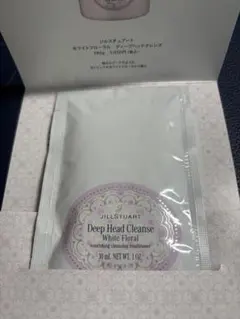 ジルスチュアート ホワイトフローラル ディープヘッドクレンズ 30g × 6包のサムネイル