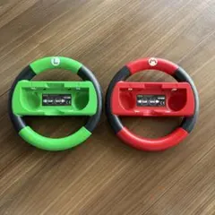 任天堂Switch マリオカートハンドル2個セット