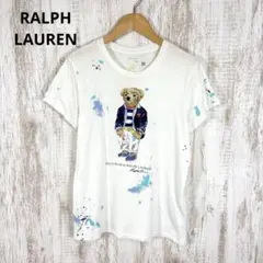 RALPH LAUREN ポロラルフローレン ポロベア ペイント Tシャツ