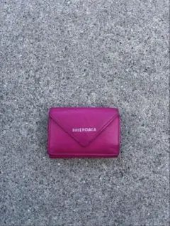 BALENCIAGA 三つ折り財布 ピンクのサムネイル