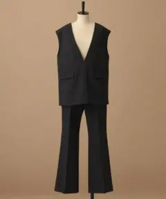 新品タグ付き！A part by 【セレモニー】ベスト＆フレアパンツセットアップ