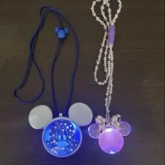 ミッキーマウス・ミニーマウス 光るおもちゃ