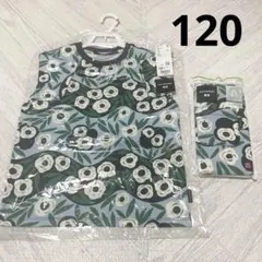 ユニクロ　マリメッコ　120 半袖Tシャツ　レギンス