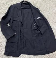 BELVEST テーラードジャケット　リネン100 イタリア製　M65のサムネイル