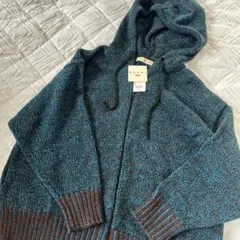 UNIQLO　MARNI　ミックスカラーニットオーバーサイズフルジップパーカ