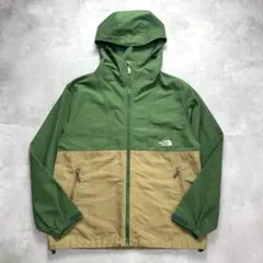 美品 THE NORTH FACE コンパクトジャケット グリーン 60/40