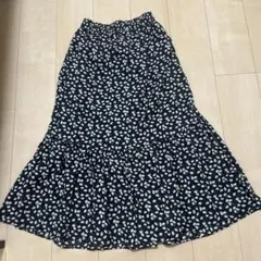 【値下げ】UNIQLO ユニクロ　ポール&ジョー　フレアスカート 花柄 S