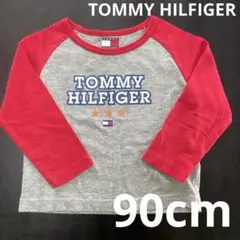 TOMMY HILFIGER ラグラン　ロンT 90cm