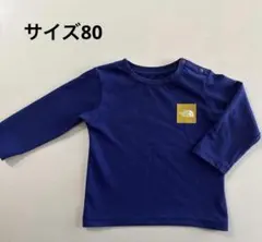 THE NORTH FACE ベビー80 長袖　Tシャツ スモールスクエアロゴ