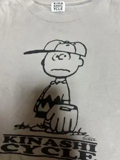 KINASHI CYCLE チャーリー・ブラウン Tシャツ