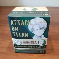 進撃の巨人 WIT STUDIO 原画 リヴァイ 確定ランダム缶バッジ 2box