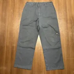 ディッキーズ ダブルニー　ワークパンツ　W36 L32 ネイビー