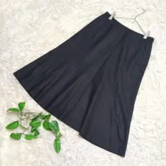 美品《CHRISTIAN AUJARD》ウール混 Aラインスカート 64-93のサムネイル