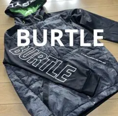 【美品】THE BURTLE バートル ジャケット中綿パーカー 黒 M