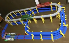 プラレール線路　参考出品　8階レイアウト　プレミアパーツ組み込み プラレール線路 参考出品 8階レイアウト プレミアパーツ組み込み