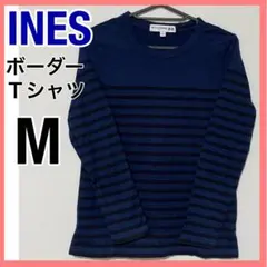 イネス ボーダーTシャツ ボーダーカットソー ボーダートップス ユニクロ M
